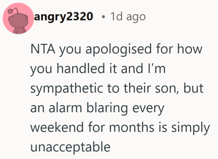 Empathy for the child does not erase three months of early alarms.