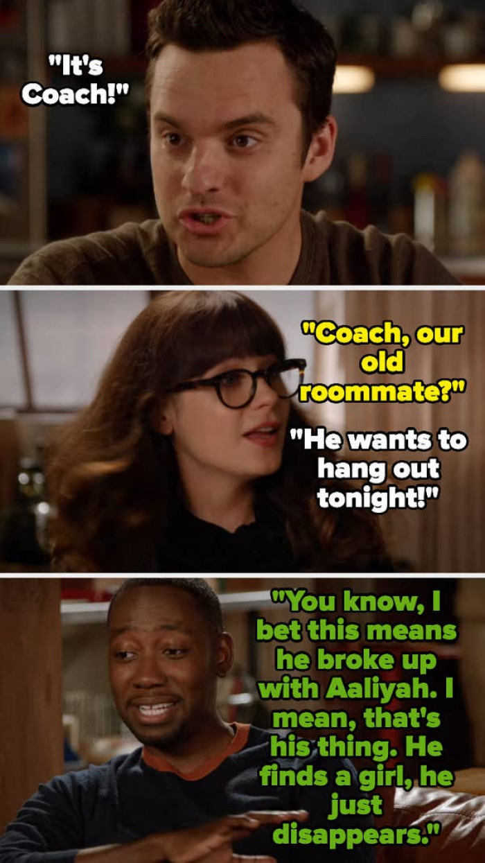 After being absent for several seasons, he suddenly reappears in Season 3 and is mentioned by the characters as if he had always been a buddy.