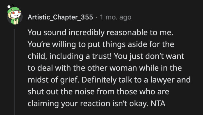 Anyone would have gone scorched earth if they had to go through what OP is experiencing. She is handling this with grace. Anyone who says otherwise can kick rocks.