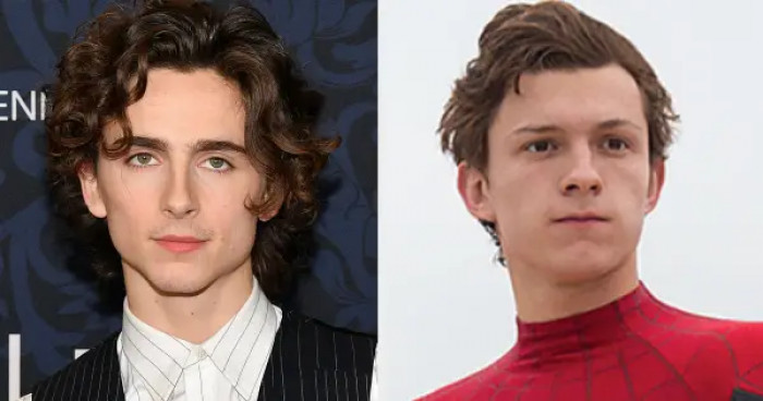 12. Timothée Chalamet was in line for the role of Peter Parker, but he apparently got anxious, so he blew it off.