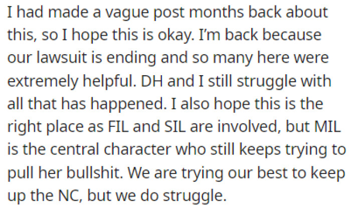 OP already posted about this incident before