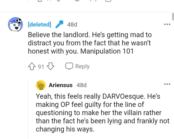 He's getting mad to distract the OP from the fact that he lied.