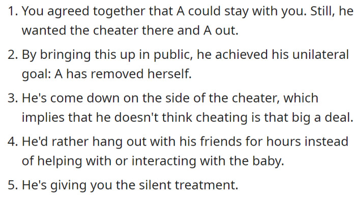 They also listed reasons why they think so.