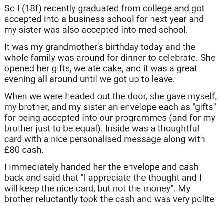 It was a great birthday evening all around until they got up to leave