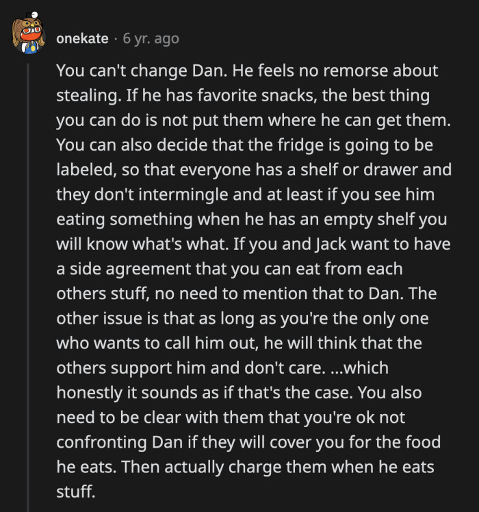 They have lived with him long enough to know that the chances of him changing are slim to none.