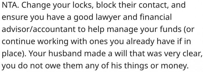 10. He owes them nothing.