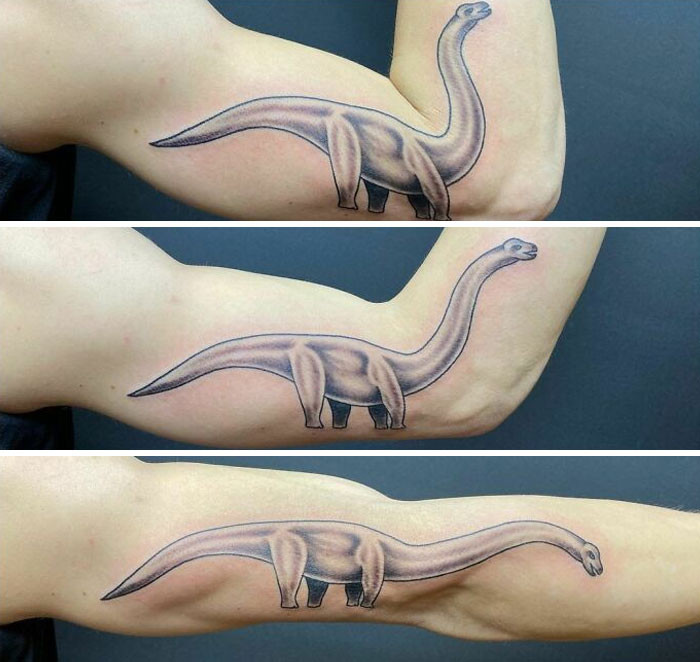 5. A Moving Dinosaur On Your Arm