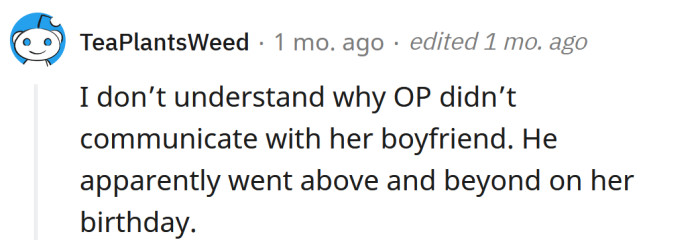 Communication is key.