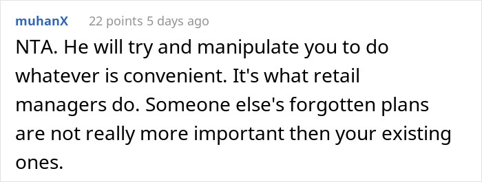 It's a retail thing.