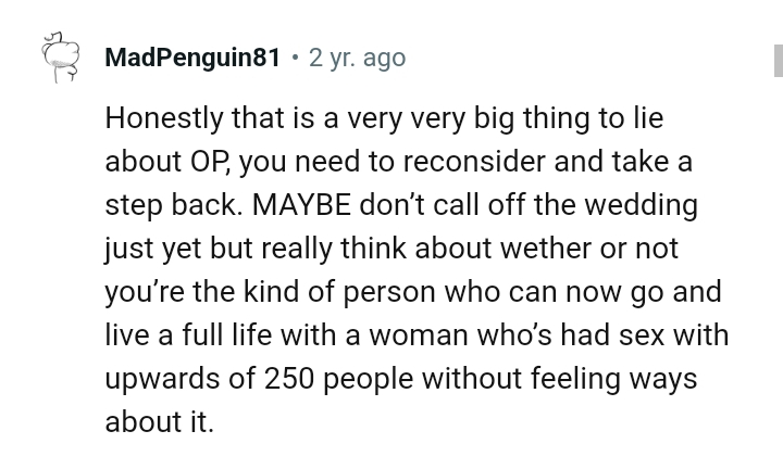 Don't call off the wedding yet