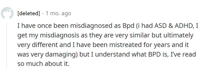 Either way, it's a challenge to be in a relationship with mental illnesses.