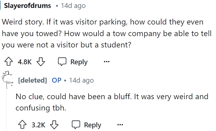 It very well could have been a bluff because they don't really have jurisdiction there.