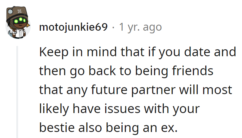 Dating-to-friends move? Future partners may side-eye the 'bestie ex.'