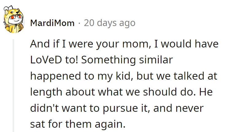 If she were their mom, revenge would've been her favorite dish!