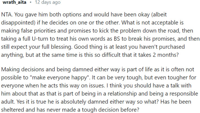 It's important to have a conversation about responsibility.