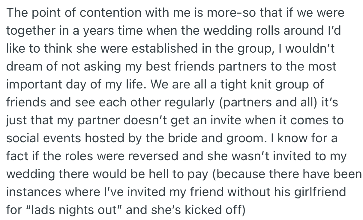 OP feels that the couple should have done better, especially since they are a tight-knit group and see each other regularly.
