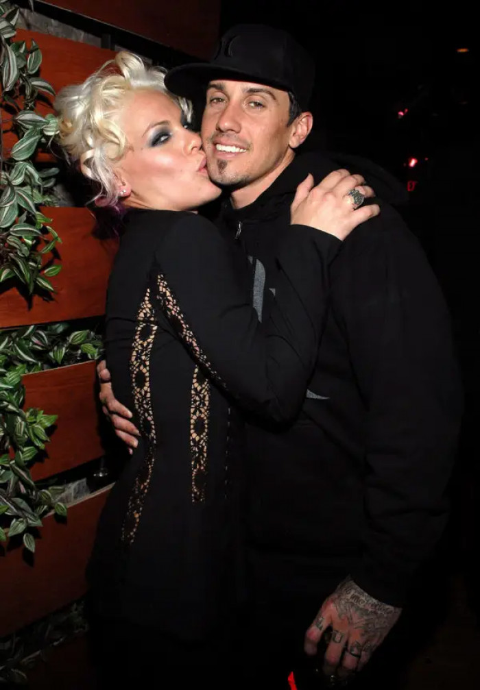 35. Pink and Carey Hart