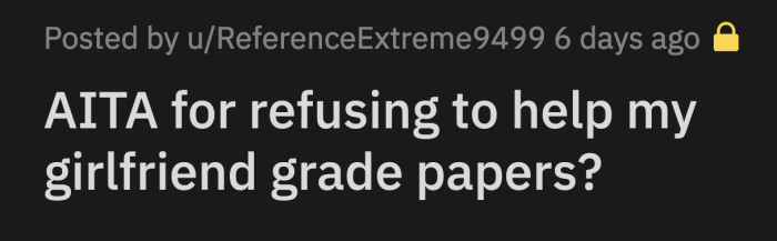 OP says he loves his GF, but he needs to make time to prioritize his own well-being.