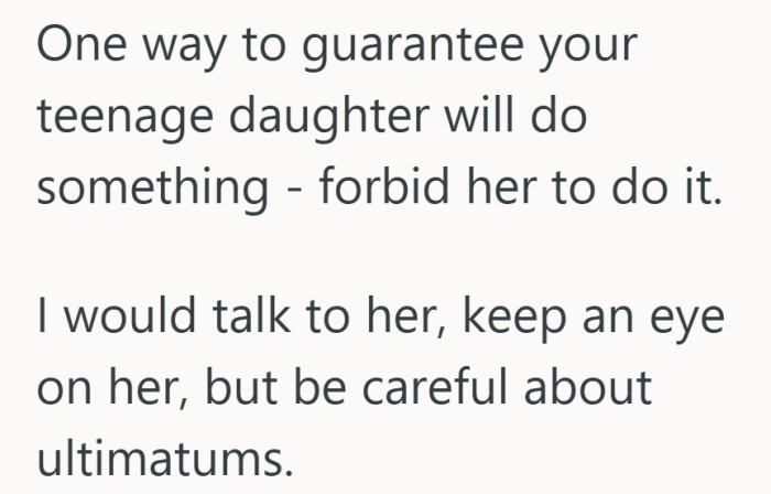 Curiosity only grows louder when a hard line is drawn.