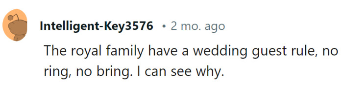 It seems like the royals have their own 