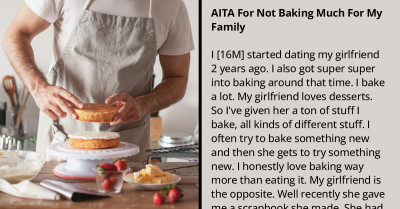Sweet Moment Turned Bitter After Family Learns Their 16-Year-Old Baked Desserts For His Girlfriend And Not For Them