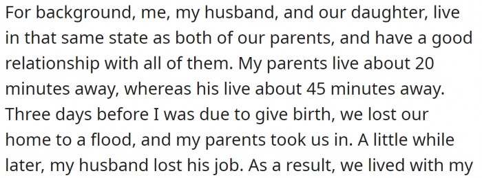 But a number of circumstances led to that fact: