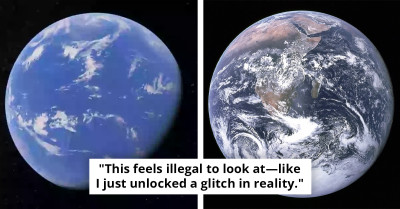 Rare Google Earth Image Of The Pacific Ocean Leaves People Stunned