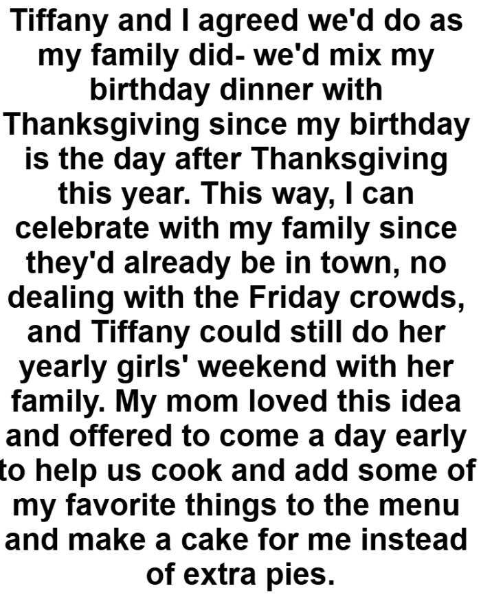 OP's mom loved the idea