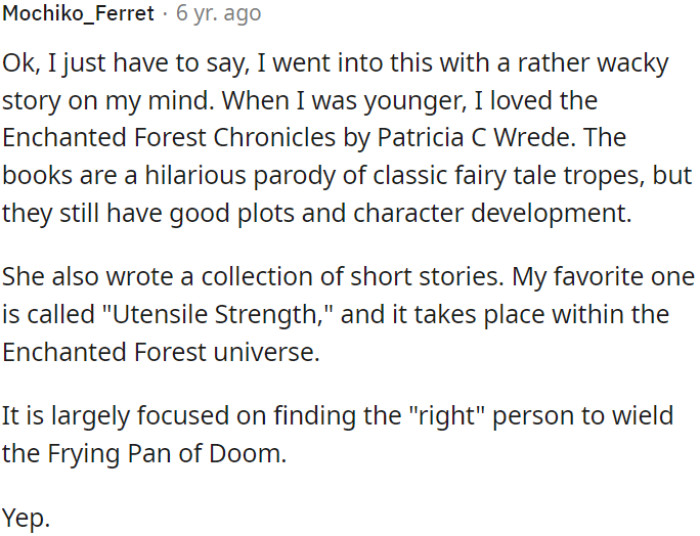 'Frying Pan of Doom.'