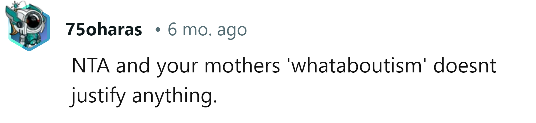 It makes no difference.