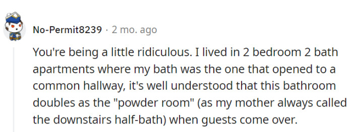 This commenter begs to differ...