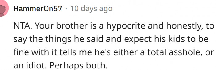 A-hole, idiot, or both?