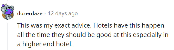 Higher-end hotels should be experts at discreet check-ins and handling such situations smoothly. It's all part of the luxury experience!