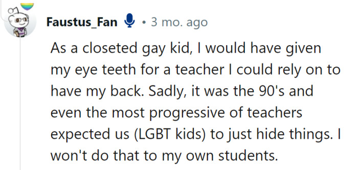 From a closeted kid to a rainbow-hearted teacher, rewriting the script for a more open and accepting classroom is like a colorful revolution!