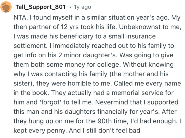 This Redditor experienced something similar years ago