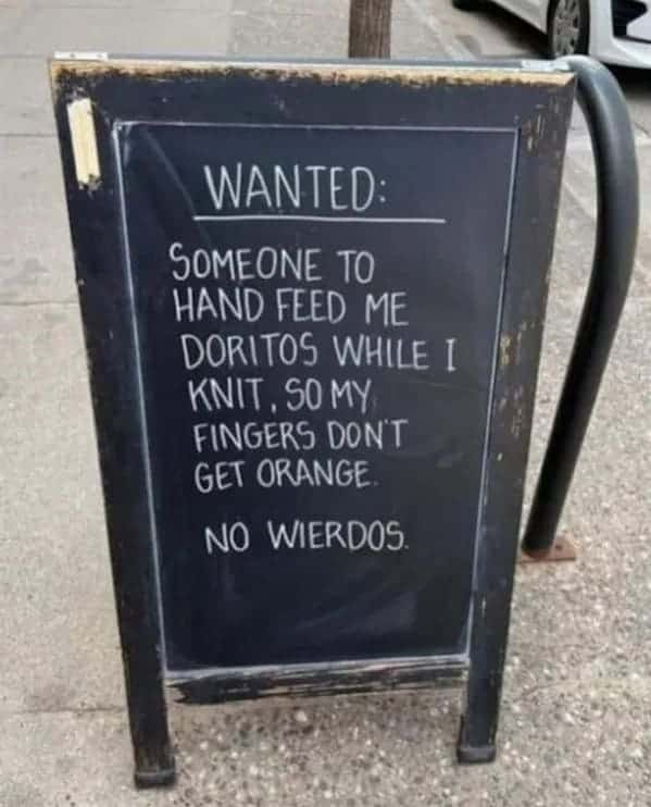 Nothing to see here, just a regular job posting seeking dedicated applicants