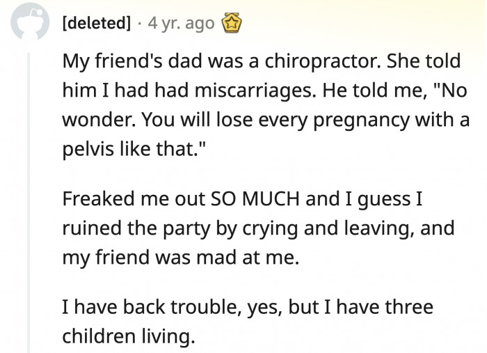 8. What kind of person says this?