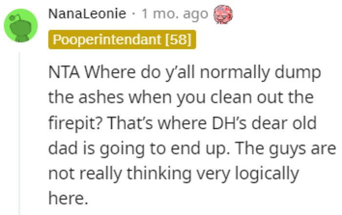 Not thinking logically