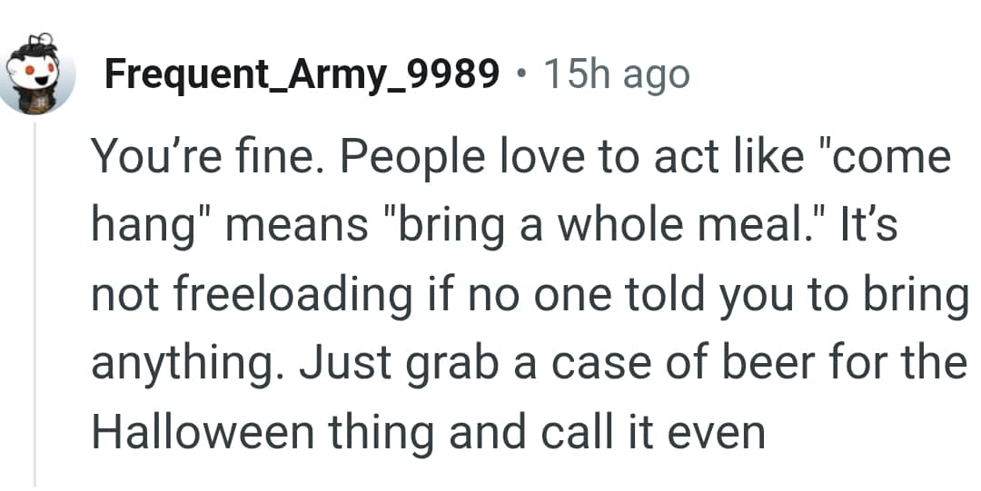 And the comments from other Redditors roll in...