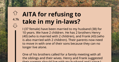 A Mother-In-Law’s History Of Cruelty Comes Back To Haunt Her When Caregiving Is Needed