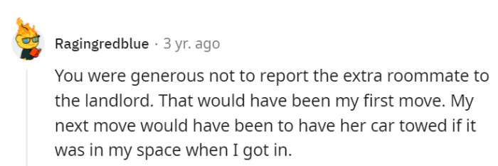 Generosity has its limits!