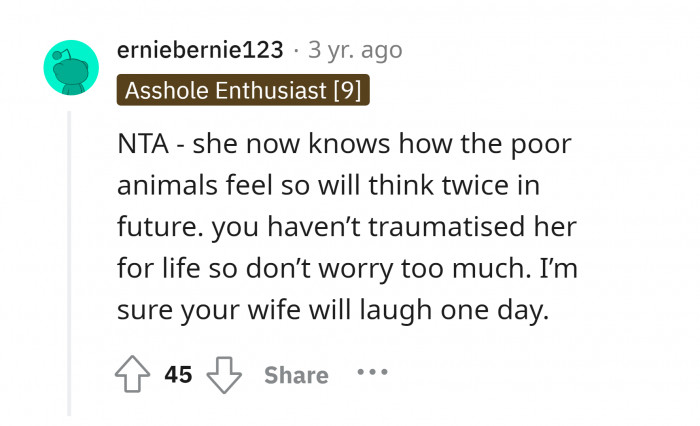 #19 What you did is right; no need to worry.