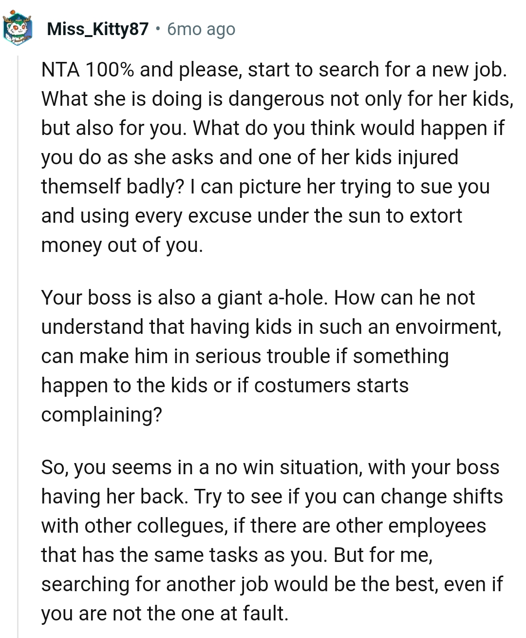 This Redditor Can Picture the OP Being Sued