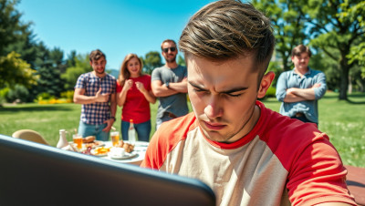 AITA for shutting laptop on friends after they spoiled show scene despite my warning?