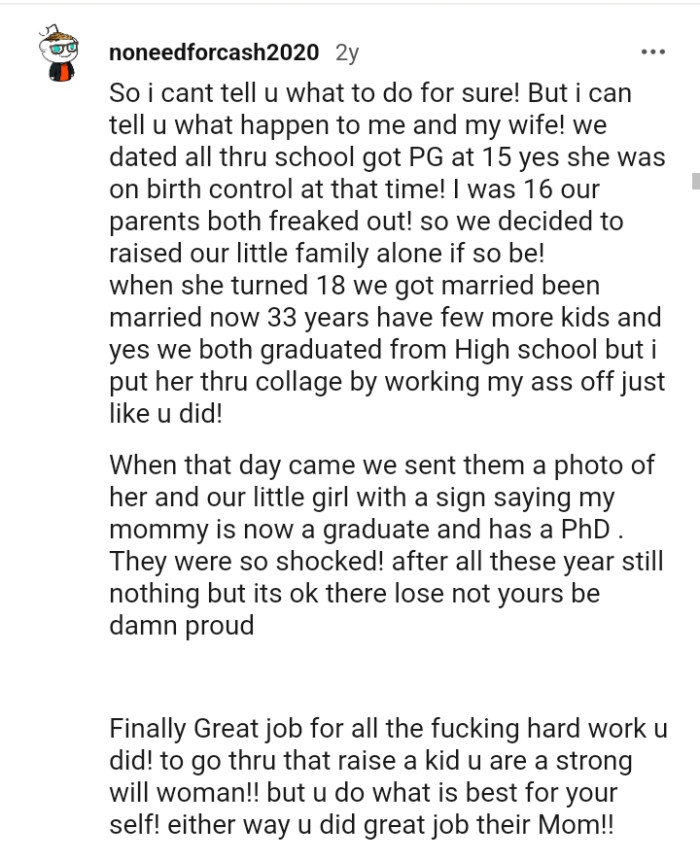 This Redditor has a little story to share