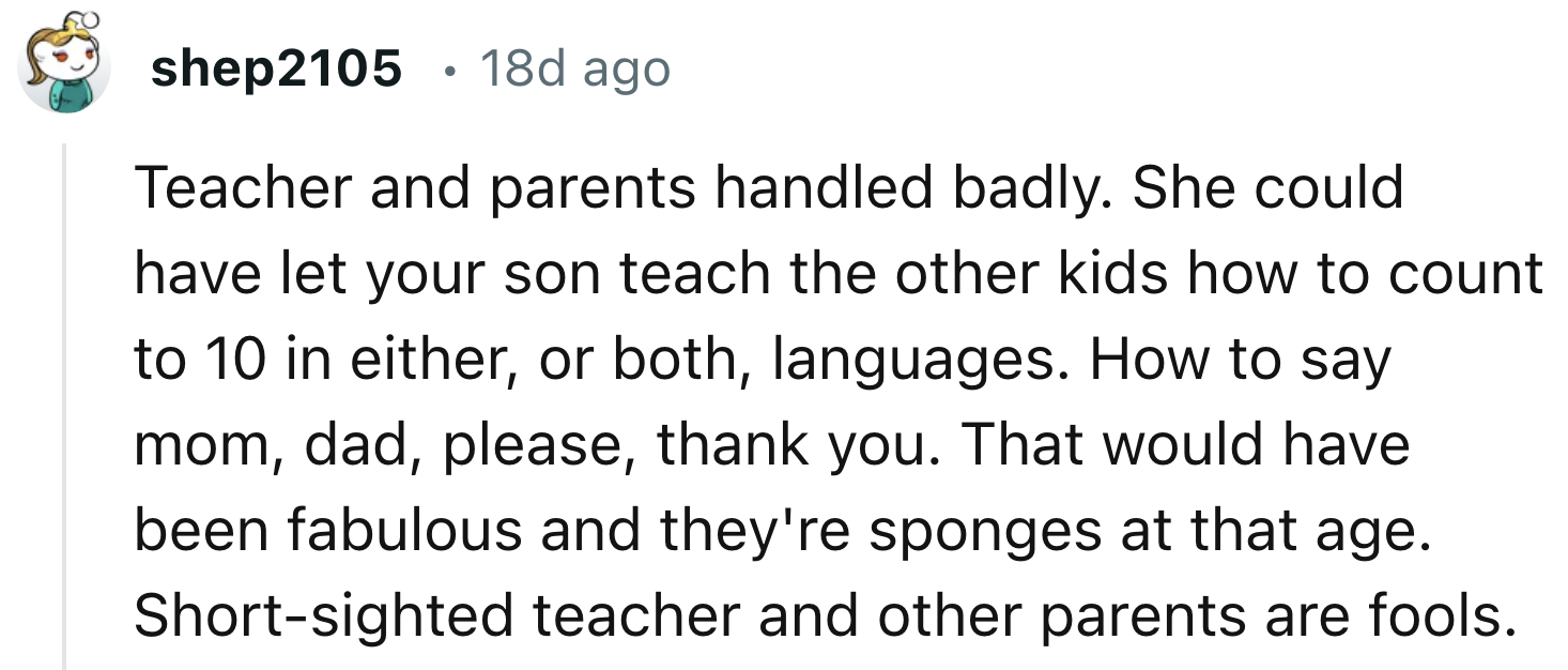 The Situation Wasn't Handled Properly