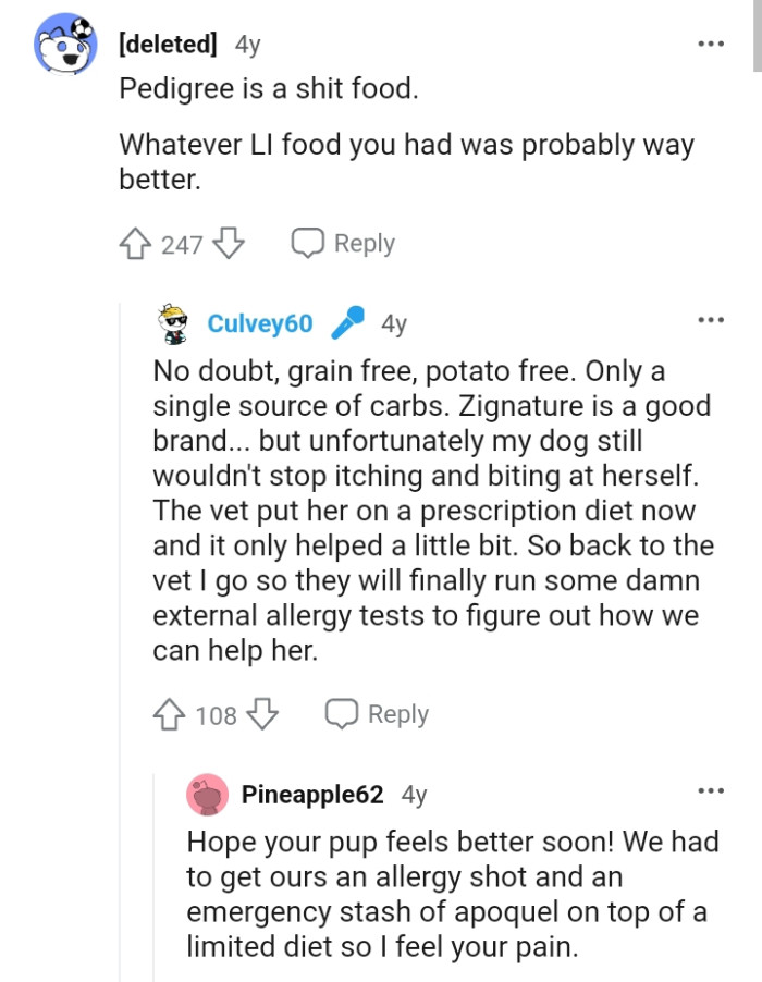 And the comments from other Redditors roll in...