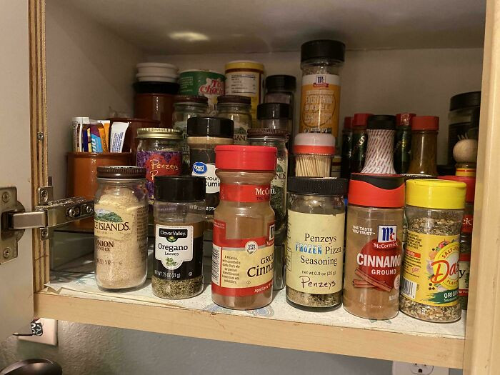 "My Roommate Threw A Hissy Fit This Morning Because He Couldn't Find The Cinnamon In The Spice Cabinet"