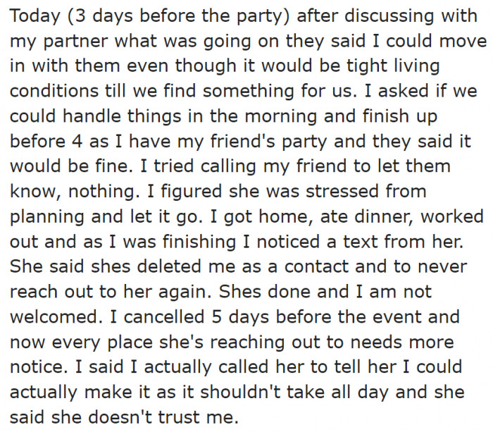 Since the OP's partner can help them out, they decided to dog sit anyway.