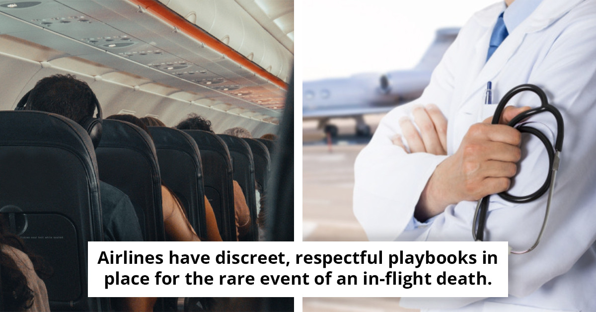 Insider Reveals Precisely What Occurs When a Passenger Passes Away During a Flight